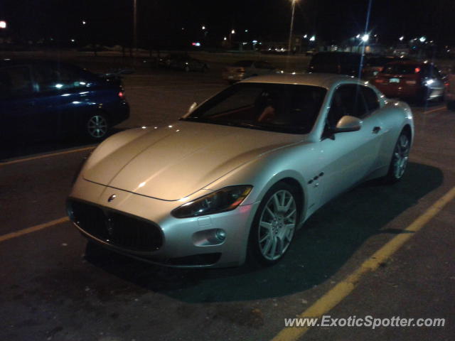 Maserati GranTurismo spotted in East Lansing, Michigan