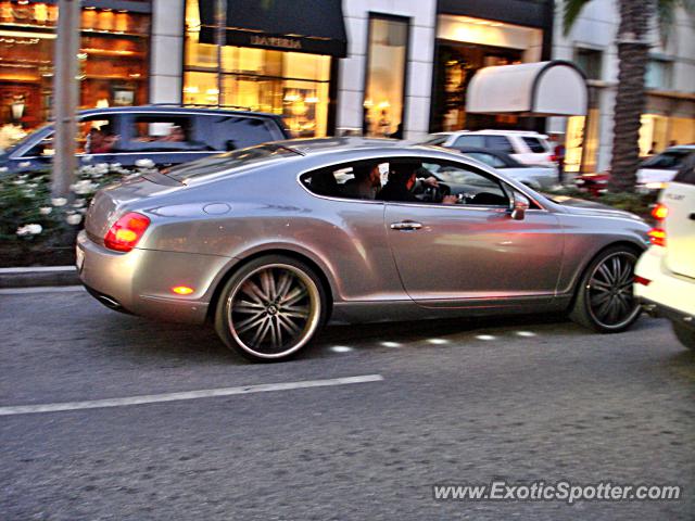 Bentley Continental spotted in Beverly Hills, California