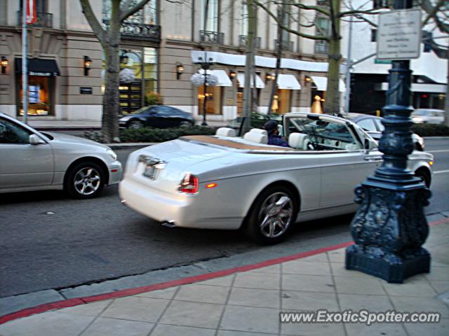 Rolls Royce Phantom spotted in Beverly Hills, California