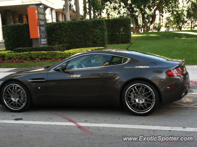 Aston Martin Vantage spotted in Miami, Florida