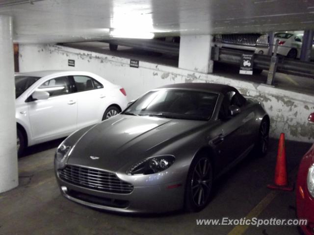 Aston Martin Vantage spotted in Chicago , Illinois