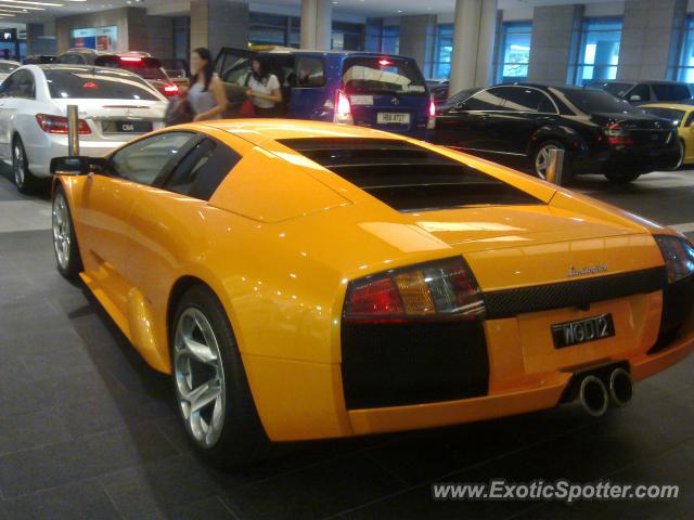 Lamborghini Murcielago spotted in Bukit Bintang Kuala Lumpur, Malaysia