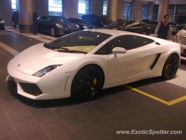 Lamborghini Gallardo spotted in Bukit Bintang Kuala Lumpur, Malaysia