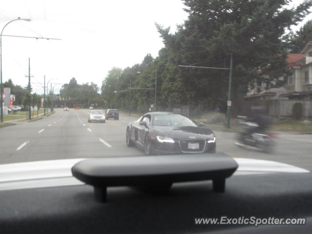 Audi R8 spotted in Vancouver BC, Canada