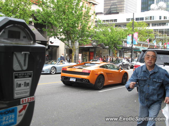 Lamborghini Gallardo spotted in Vancouver BC, Canada