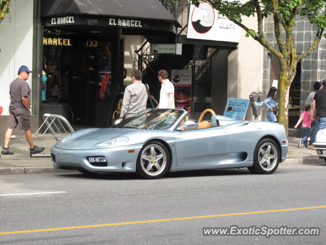 Ferrari 360 Modena spotted in Vancouver BC, Canada