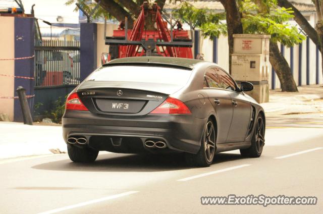 Mercedes SL 65 AMG spotted in Petaling Street Kuala Lumpur, Malaysia