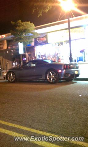 Ferrari 360 Modena spotted in Woodmere, New York