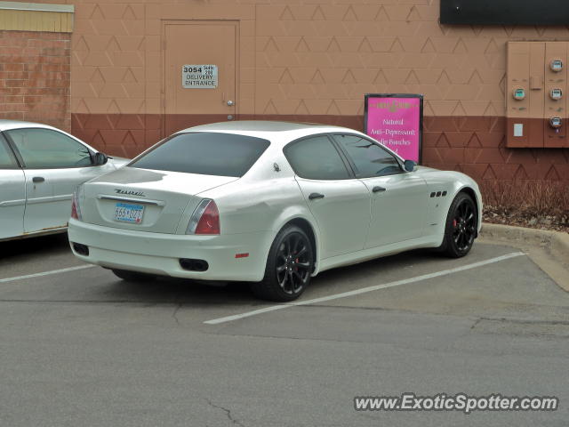 Maserati Quattroporte spotted in Minneapolis , Minnesota