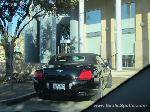 Bentley Continental spotted in Dallas, Texas