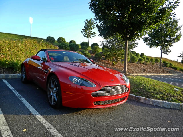 Aston Martin Vantage spotted in Center Valley, Pennsylvania