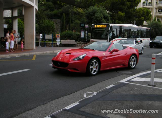 Ferrari California spotted in Monte-Carlo, Monaco