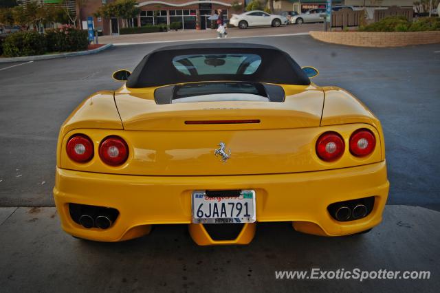 Ferrari 360 Modena spotted in La Jolla, California