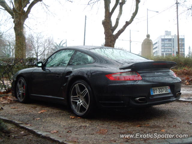 Porsche 911 Turbo spotted in Dijon, France