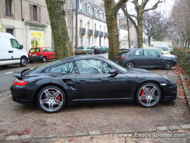 Porsche 911 Turbo spotted in Dijon, France