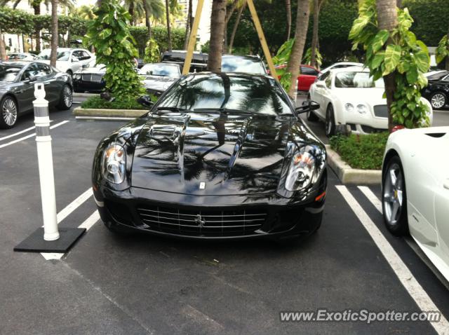 Ferrari 599GTB spotted in Bal Harbour, Florida