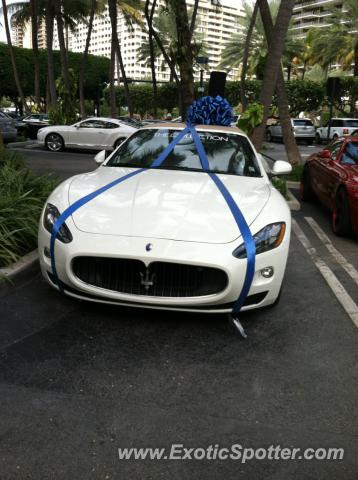 Maserati GranTurismo spotted in Bal Harbour, Florida