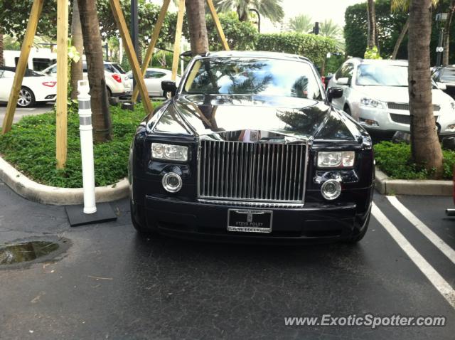 Rolls Royce Phantom spotted in Bal Harbour, Florida