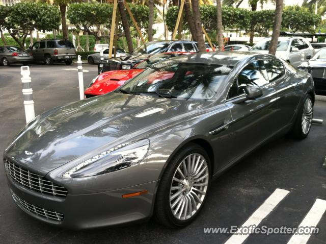 Aston Martin Rapide spotted in Bal Harbour, Florida