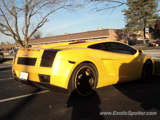 Lamborghini Gallardo spotted in St. Louis, Missouri