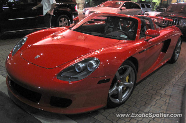 Porsche Carrera GT spotted in Palm Beach, Florida