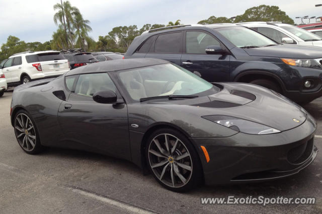 Lotus Evora spotted in Palm Beach, Florida