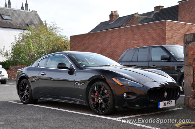 Maserati GranTurismo spotted in Hereford, United Kingdom