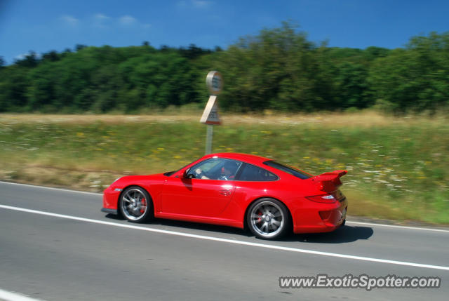 Porsche 911 GT3 spotted in Nurburg, Germany