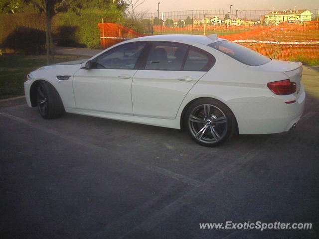 BMW M5 spotted in Padova, Italy