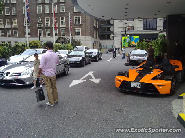 Mercedes SLR spotted in London, Knightbridge, United Kingdom