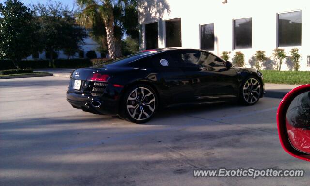 Audi R8 spotted in Orlando, Florida