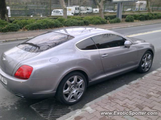 Bentley Continental spotted in Istanbul, Turkey