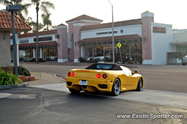 Ferrari 360 Modena spotted in La Jolla, California