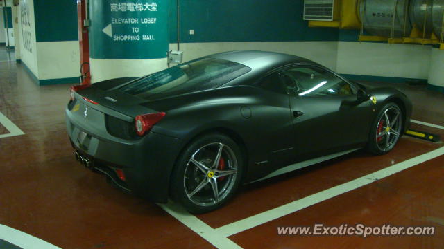 Ferrari 458 Italia spotted in SHANGHAI, China