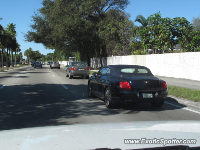 Bentley Continental spotted in Miami, Florida