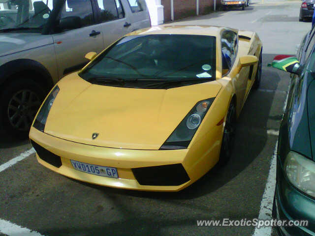 Lamborghini Gallardo spotted in Johannesburg, South Africa