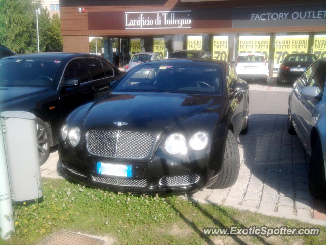 Bentley Continental spotted in Noventa Di Piave (Venice), Italy