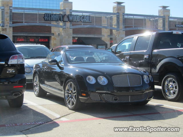 Bentley Continental spotted in Dallas, Texas