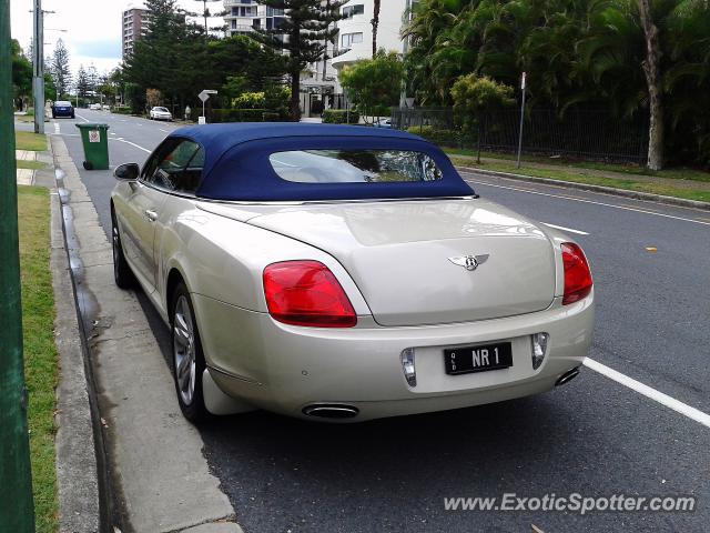 Bentley Continental spotted in Gold Coast, Australia