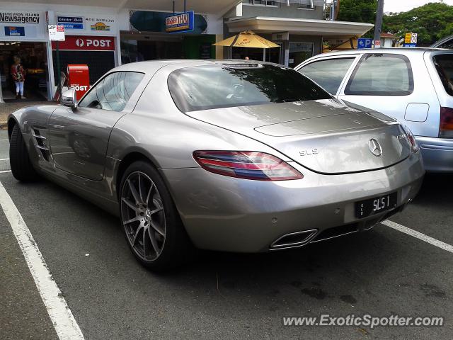 Mercedes SLS AMG spotted in Gold Coast, Australia