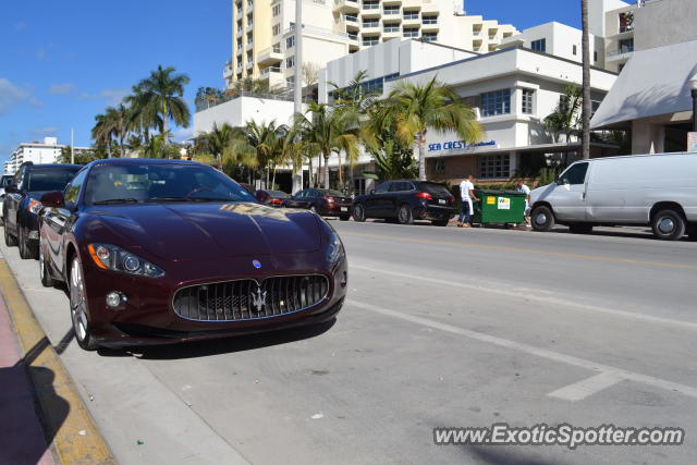 Maserati GranTurismo spotted in Miami, Florida