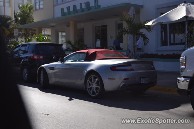 Aston Martin Vantage spotted in Miami, Florida