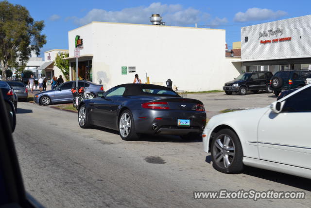 Aston Martin Vantage spotted in Miami, Florida