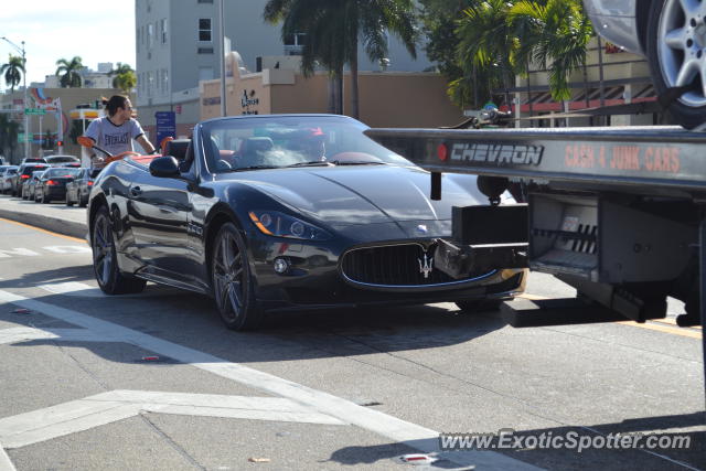 Maserati GranTurismo spotted in Miami, Florida