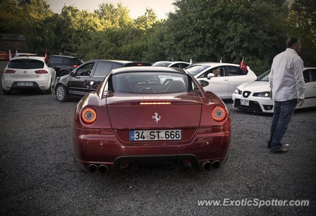 Ferrari 599GTB spotted in Istanbul, Turkey