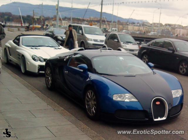 Bugatti Veyron spotted in Geneva, Switzerland