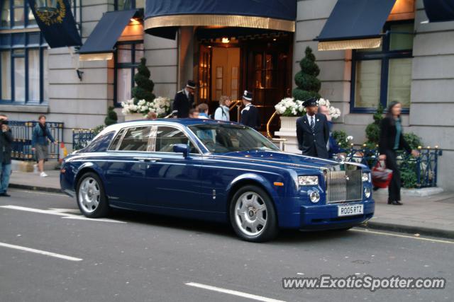 Rolls Royce Phantom spotted in London, United Kingdom