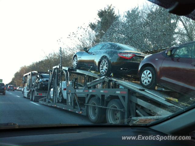 Maserati GranTurismo spotted in Boston, Massachusetts