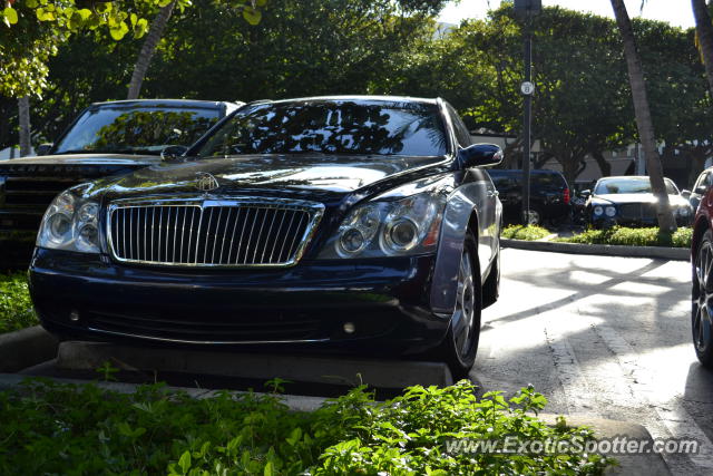 Mercedes Maybach spotted in Miami, Florida