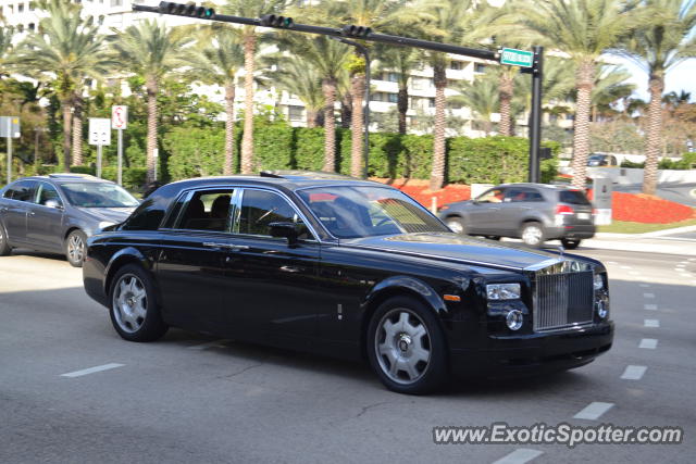 Rolls Royce Phantom spotted in Miami, Florida